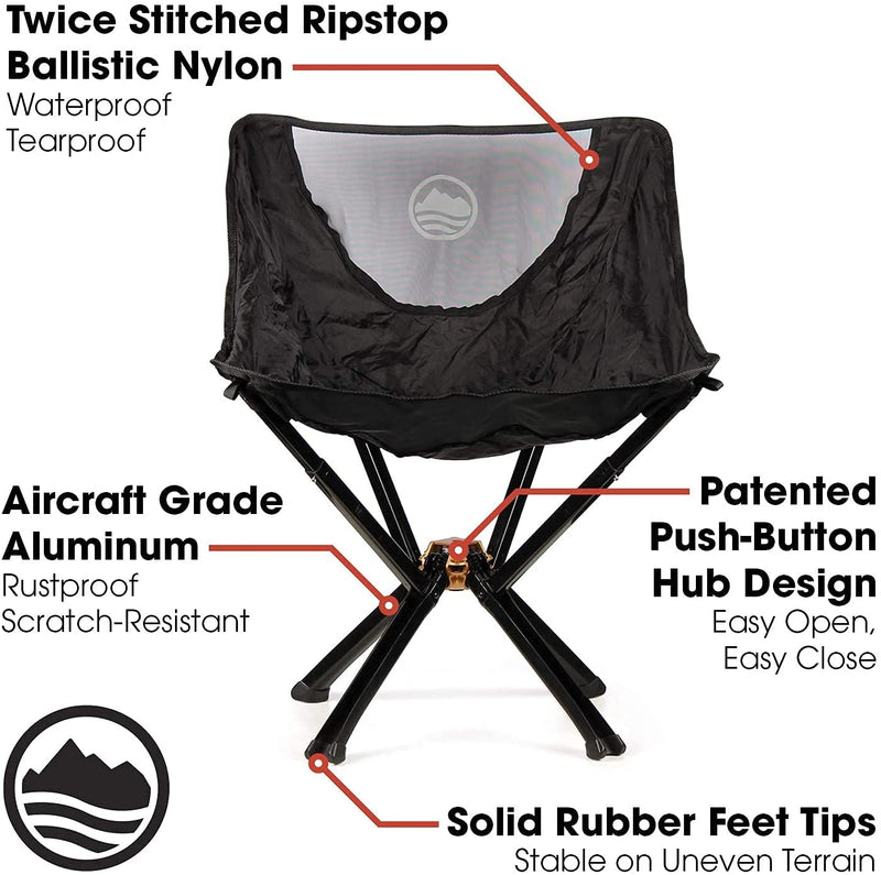 Cliq Camping Chair - Most Funded Portable Chair