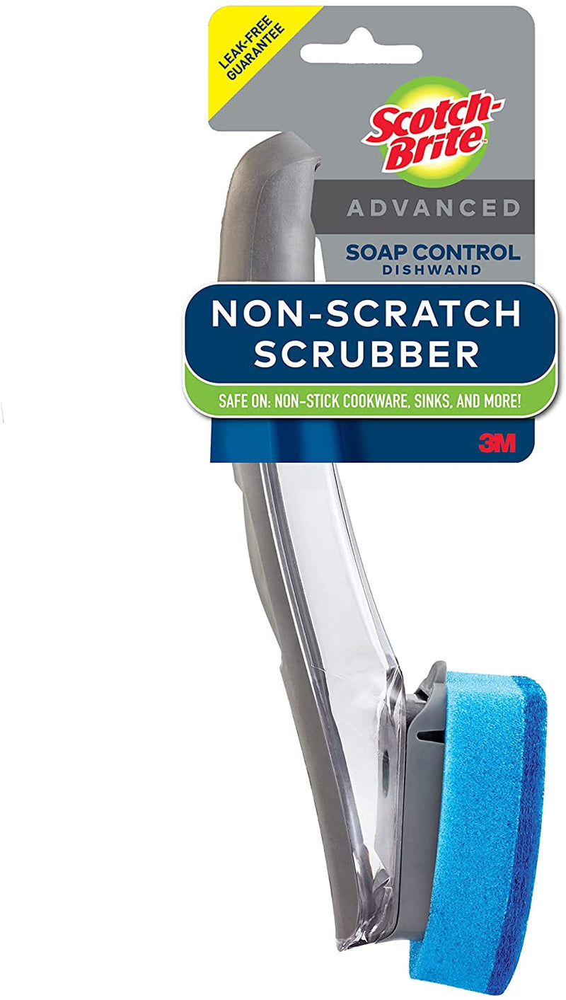 Non-Scratch Advanced Soap Control Dishwand, Leak-Free Guarantee