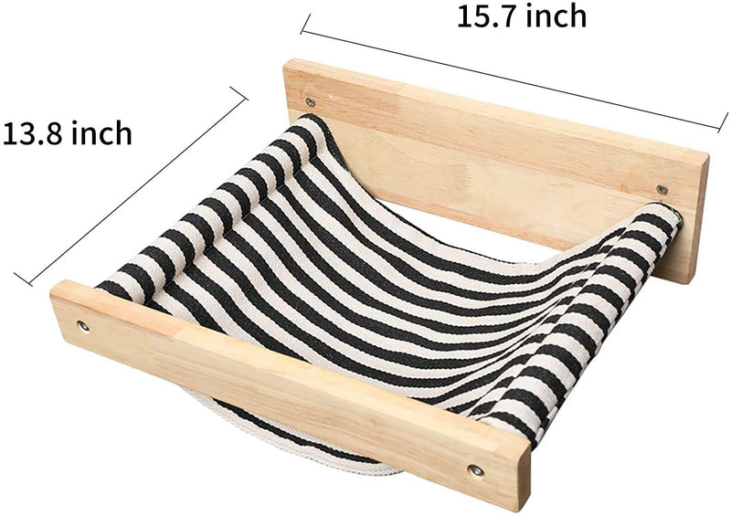 Cat Hammock Wall Mounted Large Cats Shelf - Modern Beds and Perches - Premium Kitty Furniture