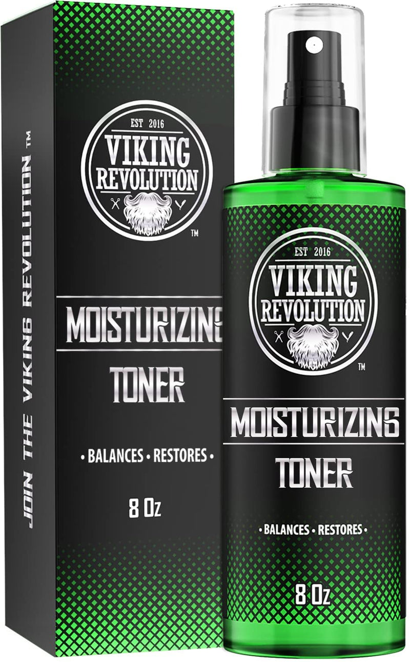 Viking Revolution Skin Toner for Men, Facial Toner Spray for Mens Face Care