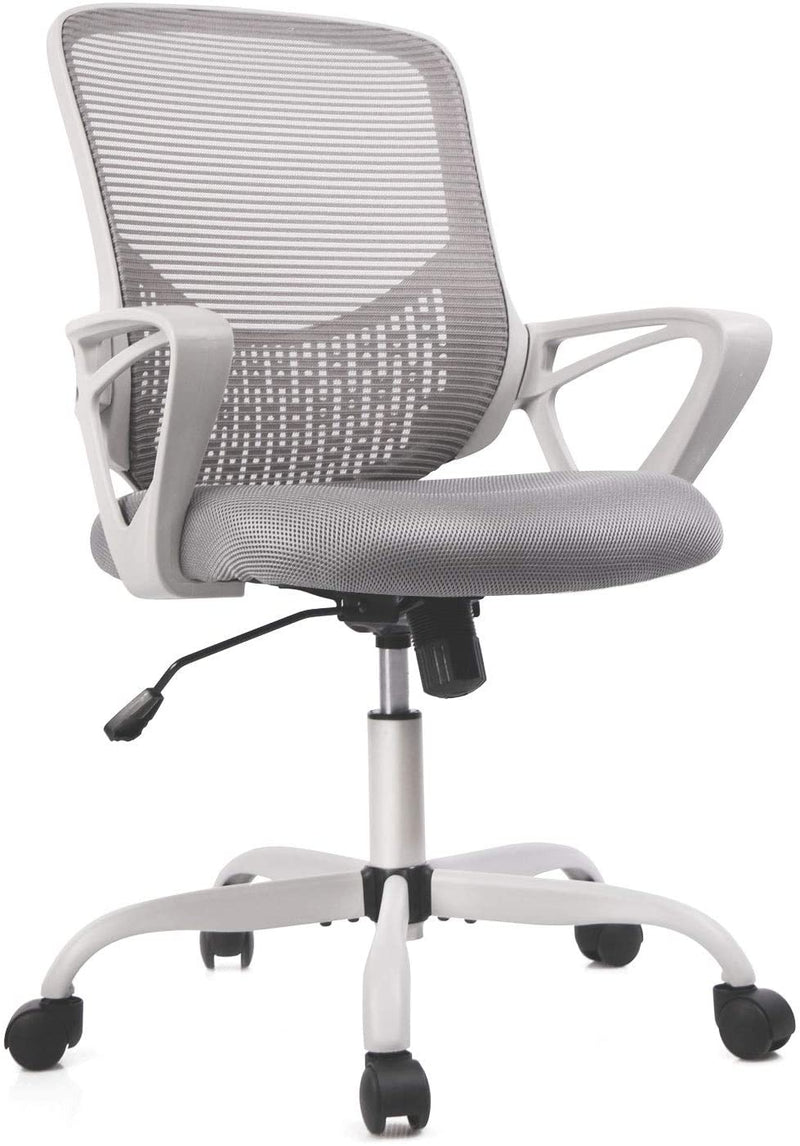 Mid Back Desk Chair Ergonomic Computer Chair