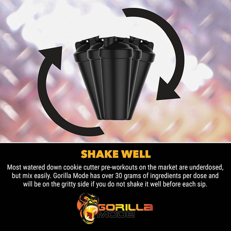 Gorilla Mode Pre Workout - Massive Pumps