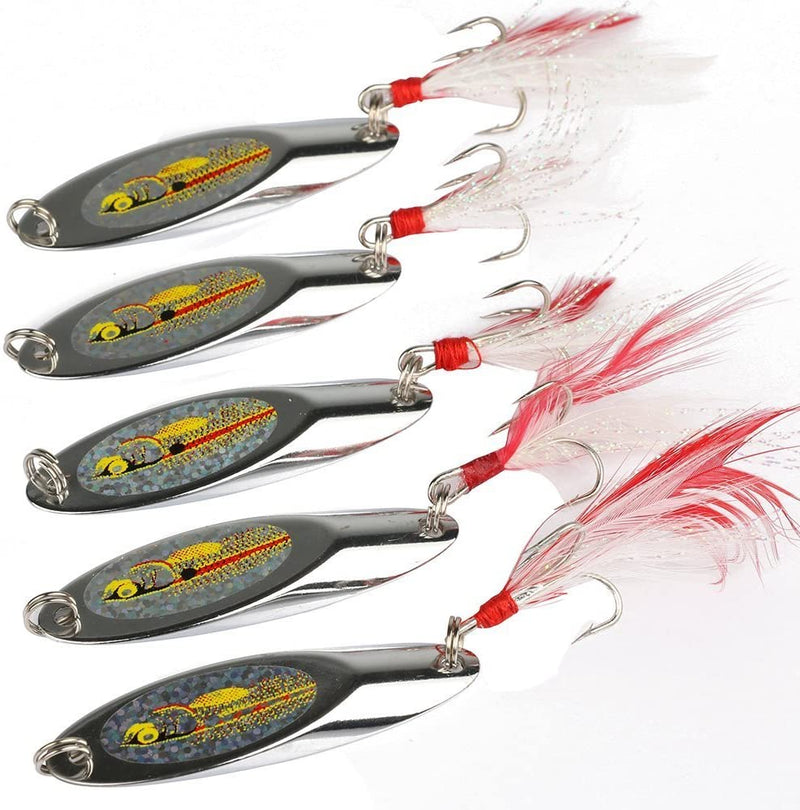 Goture Long Distance Cast Metal Spoon Fishing Lures