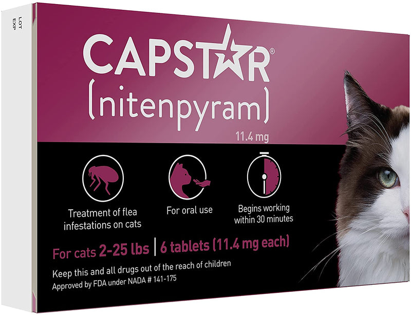 Fast-Acting Oral Flea Treatment for Cats