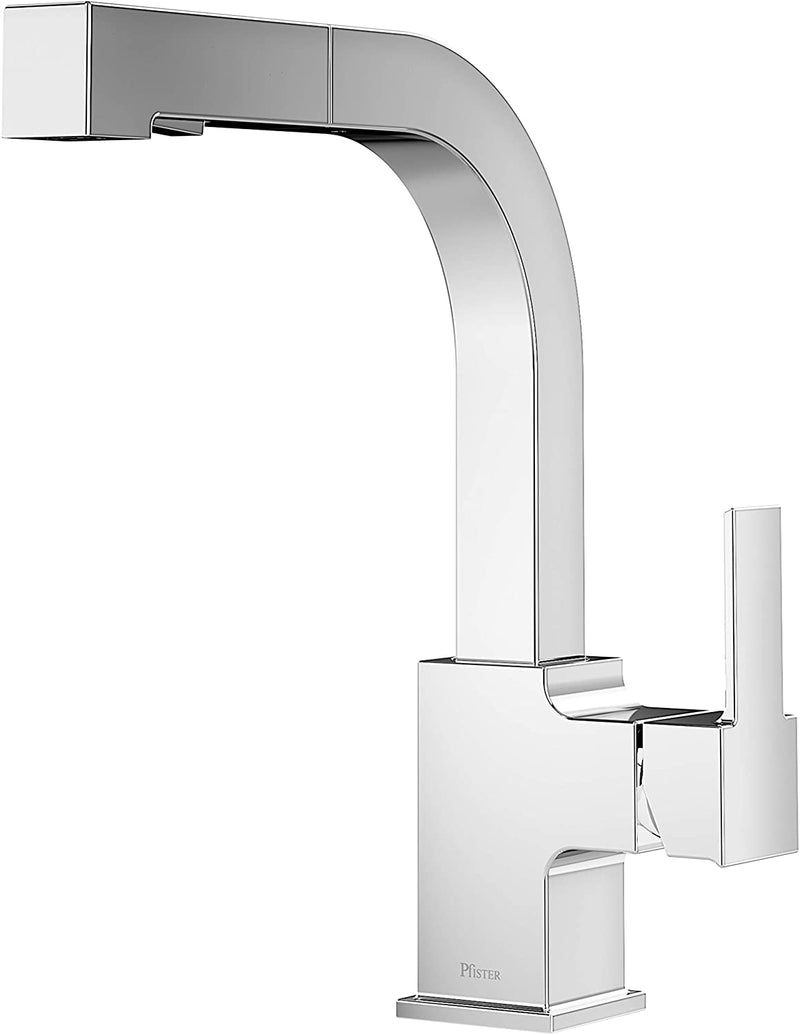 LG534-LPMC Arkitek Kitchen Faucet with Pull-Out Sprayhead, Polished Chrome