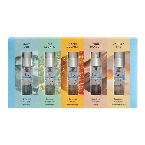 Perfume Discovery Set By Skylar - 5 Signature Fragrances in 1 Convenient Sample-Sized Discovery Kit