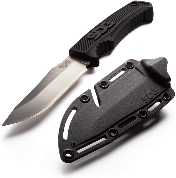 SOG Survival Knife with Sheath - Field Knife Fixed Blade Knives