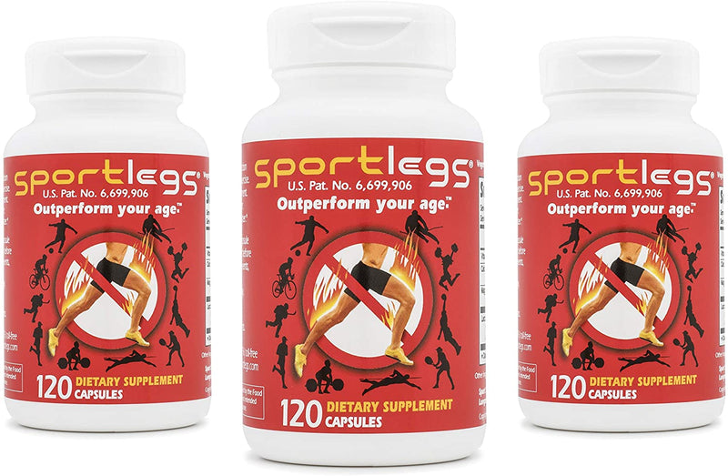 SportLegs Pre-Workout Supplement with Magnesium, Lactate, Vitamin D, and Calcium, Vegetarian Supplement