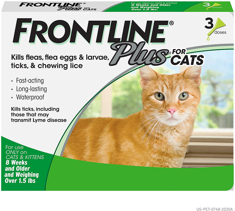 Plus Flea and Tick Treatment for Cats