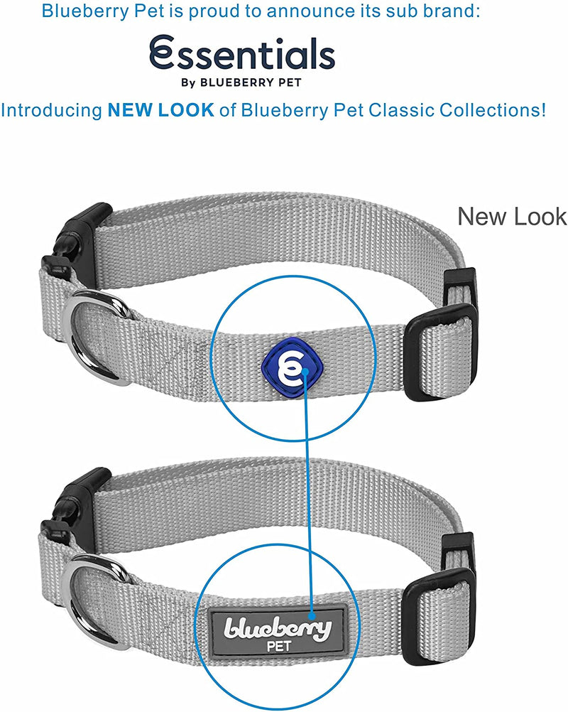 Blueberry Pet Essentials 20+ Colors Classic Nylon Adjustable Dog Collars