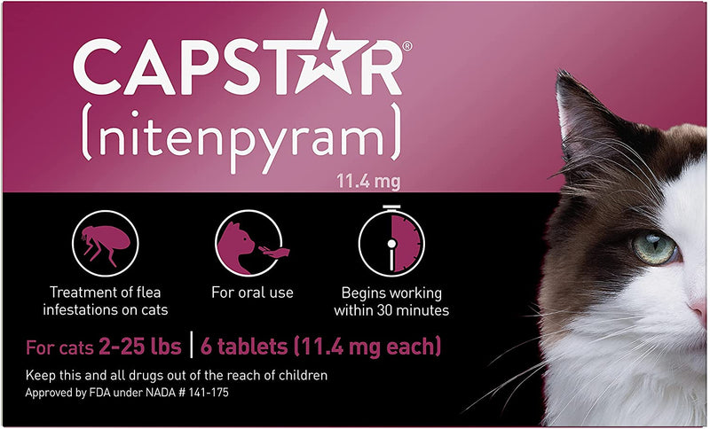 Fast-Acting Oral Flea Treatment for Cats