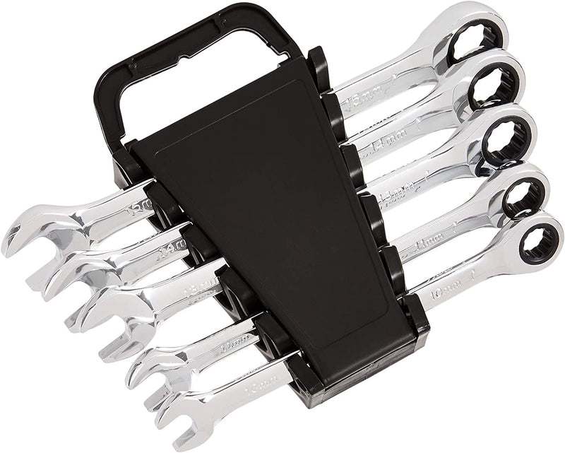Ratcheting Wrench Set - Metric, 5-Piece