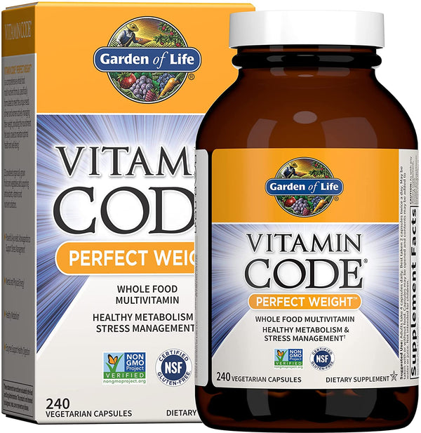 Garden of Life Multivitamin Code Perfect Weight Loss for Women and Men