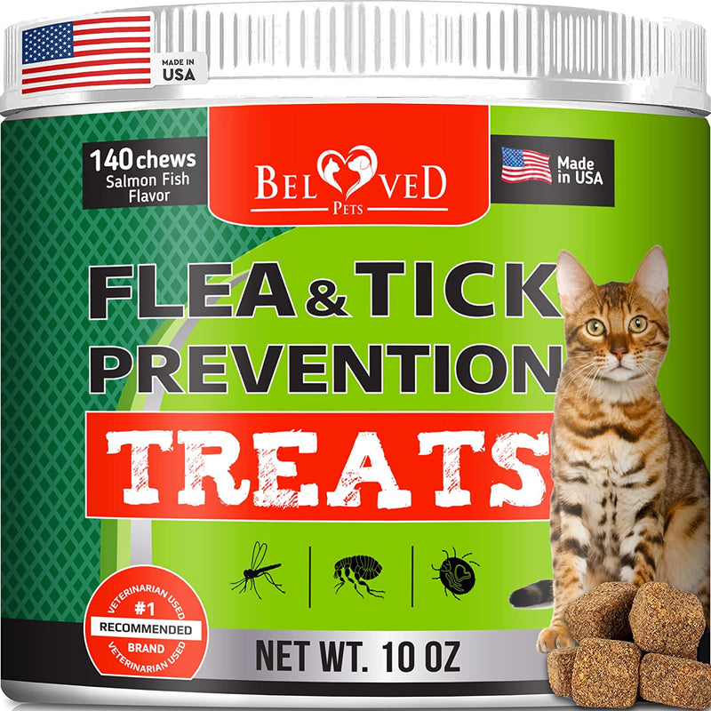 Flea and Tick Control Treats for Pets - Flea Prevention Soft Chews - Natural Tick Repellent Supplement