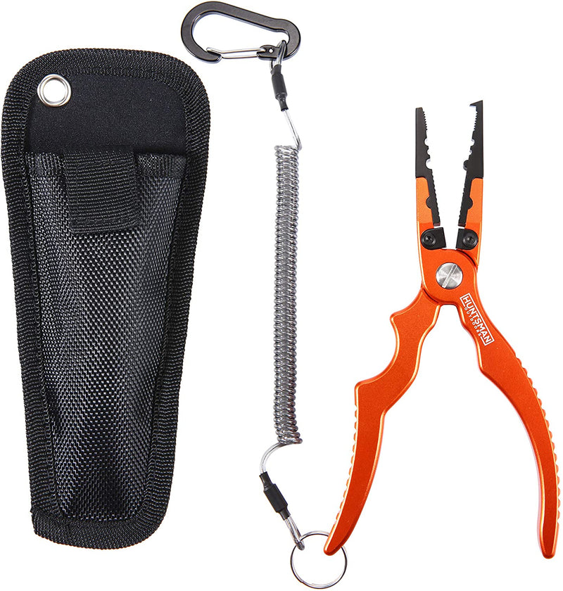 Fishing Pliers - 7 Inch Stainless Steel Fishing Multi Tool for Split Ring