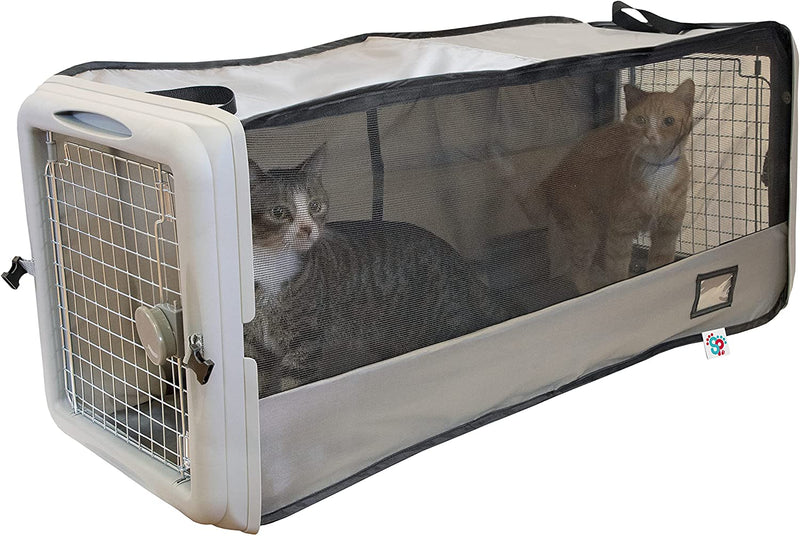 Large Pop Open Kennel, Portable Cat Cage Kennel, Waterproof Pet Bed