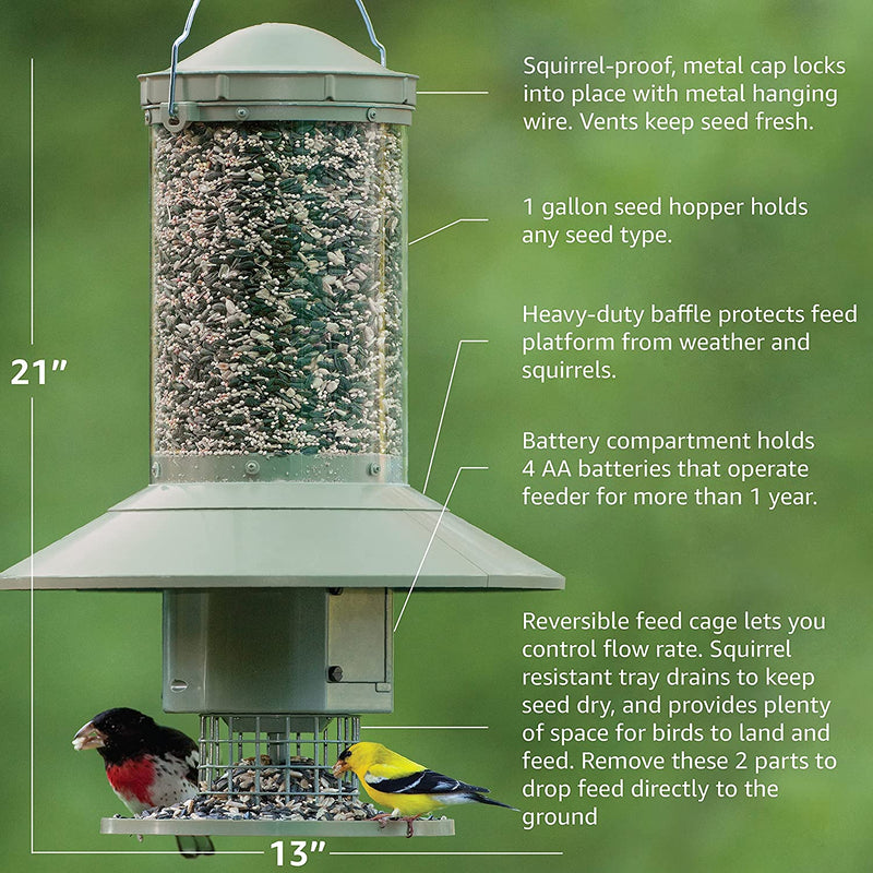 Wingscapes AutoFeeder® Automatic Bird Feeder