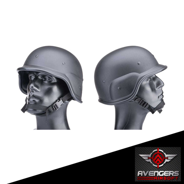 Avengers Heavy Duty PASGT Airsoft Helmet (Color: Black)