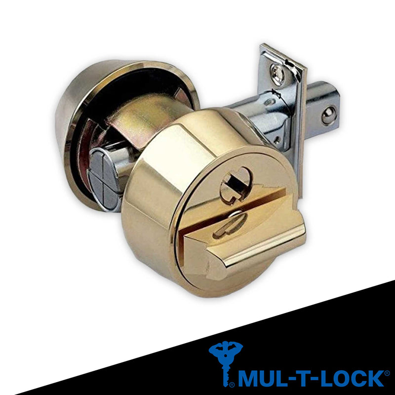 Mul-t-lock MT5+ Hercular Double Cylinder Captive key Deadbolt