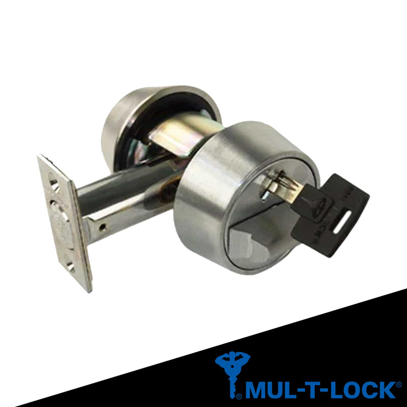 Mul-t-lock MT5+ Hercular Double Cylinder Captive key Deadbolt