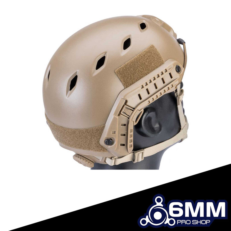 6mmProShop Advanced Base Jump Type Tactical Airsoft Bump Helmet (Color: Dark Earth / Medium - Large)