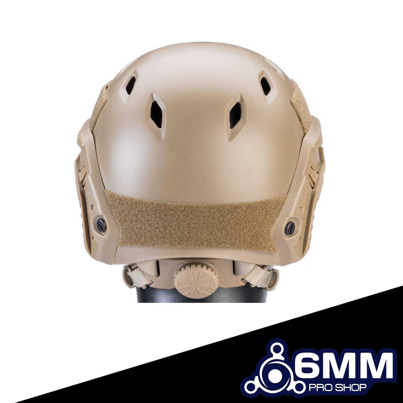 6mmProShop Advanced Base Jump Type Tactical Airsoft Bump Helmet (Color: Dark Earth / Medium - Large)