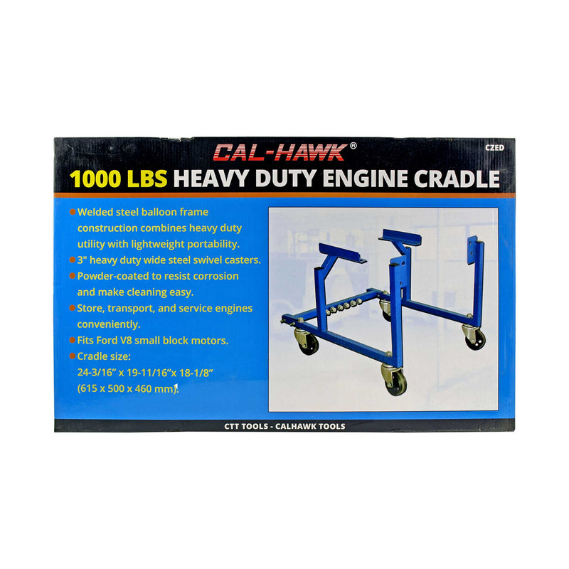 1000lb Heavy Duty Engine Cradle for Ford V8 Small Block Motors - Cal-Hawk