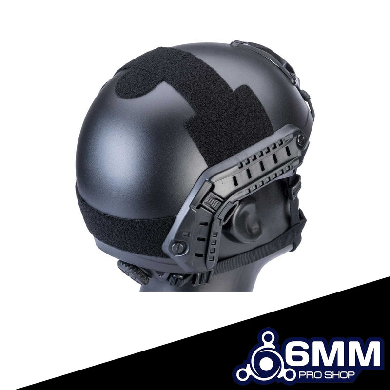 6mmProShop Advanced High Cut Ballistic Type Tactical Airsoft Bump Helmet (Color: Black / Medium - Large)