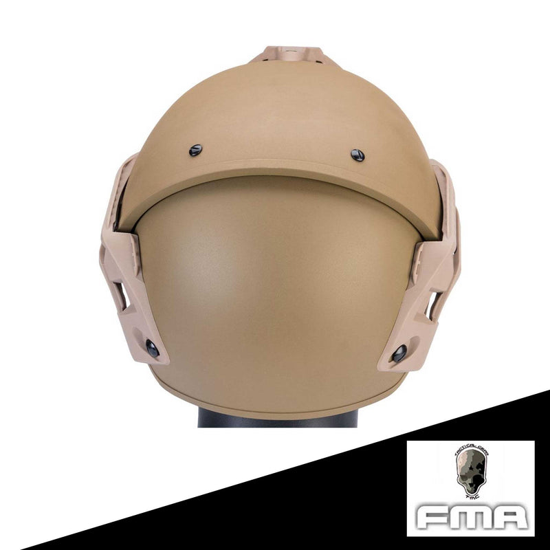 TMC Deluxe Version Air Flow Bump Style Airsoft Helmet (Color: Dark Earth / Medium)
