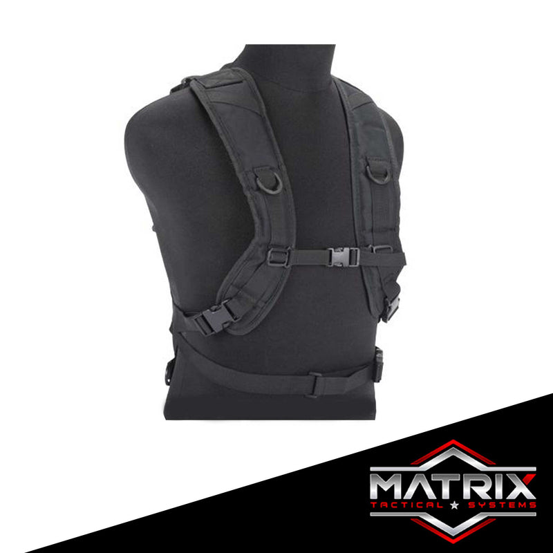 Matrix Light Weight Hydration Carrier w/ Molle (Color: Black)