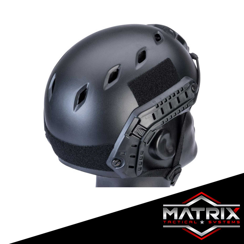 Matrix Basic Base Jump Type Tactical Airsoft Bump Helmet (Color: Black)