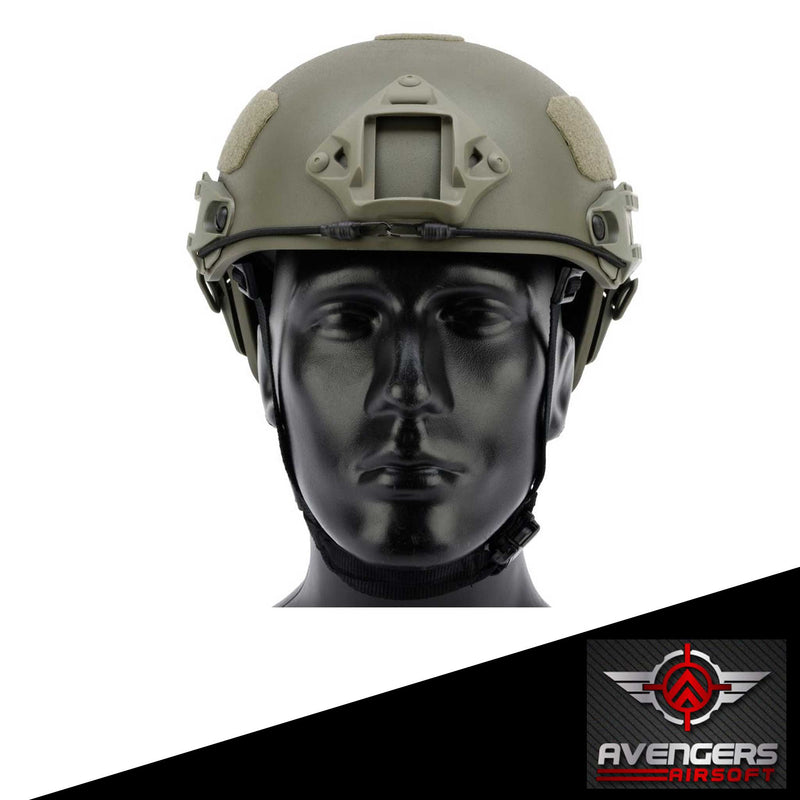 Avengers Air Flow Type Bump Helmet (Color: Ranger Green)