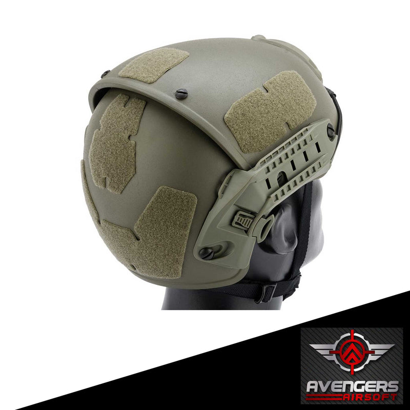 Avengers Air Flow Type Bump Helmet (Color: Ranger Green)