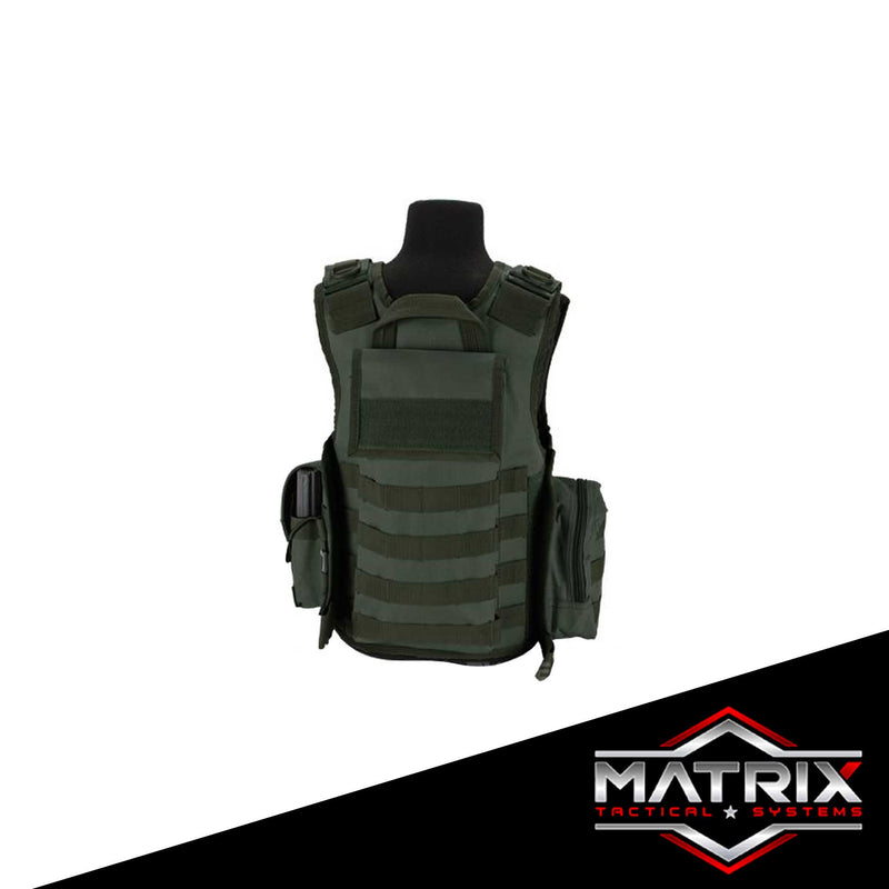 Matrix Tactical Systems Junior Size CIRAS Tactical Vest (Color: OD Green)