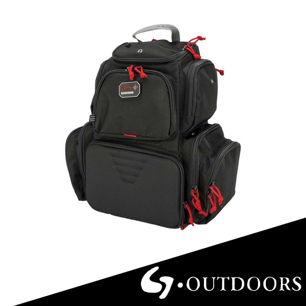 G-Outdoors "Handgunner" Backpack with 4 Pistol Slots (Color: Black)