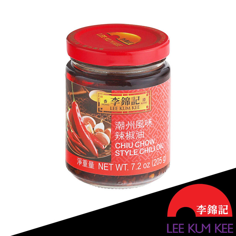 Lee Kum Kee Chiu Chow Chili Oil 7.2 oz. - 12/Case