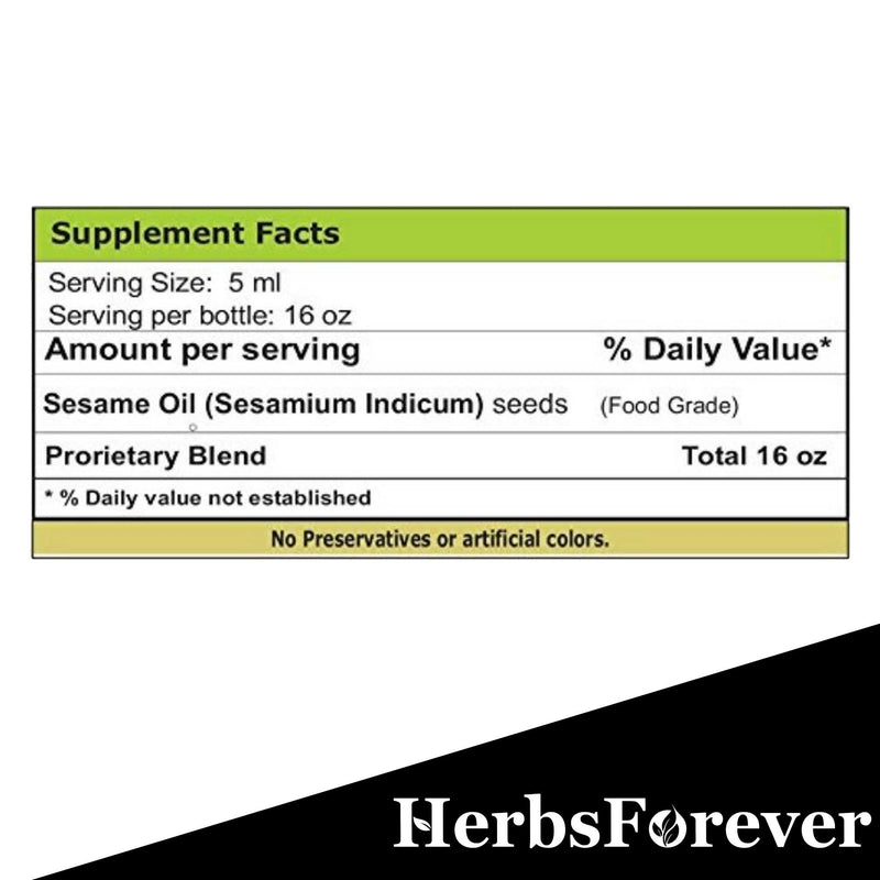 Sesame Oil (Certified Organic)