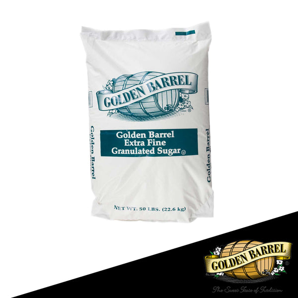 With this 50 lb. bag of granulated sugar, you'll always have some on hand at your bakery, restaurant, or cafe!