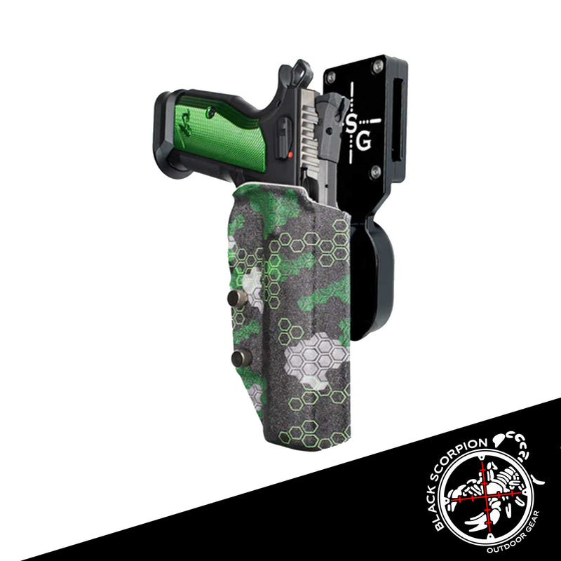 CZ Tactical Sport 2 Racing Green Pro Heavy Duty Competition Holster