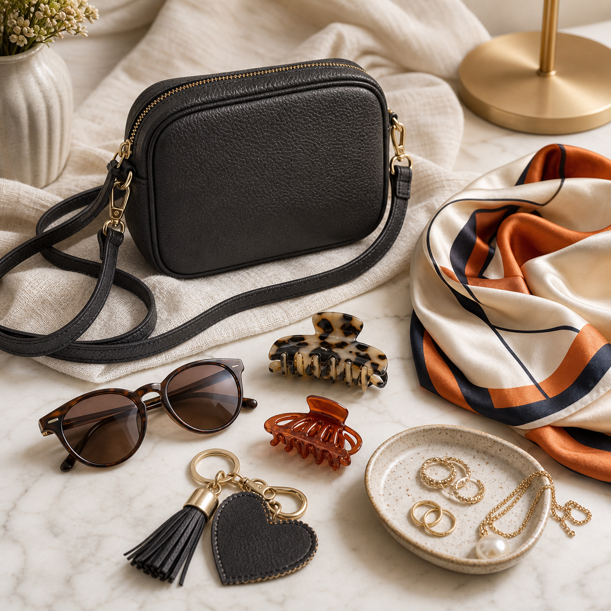 Fashion accessories and small style items for everyday looks
