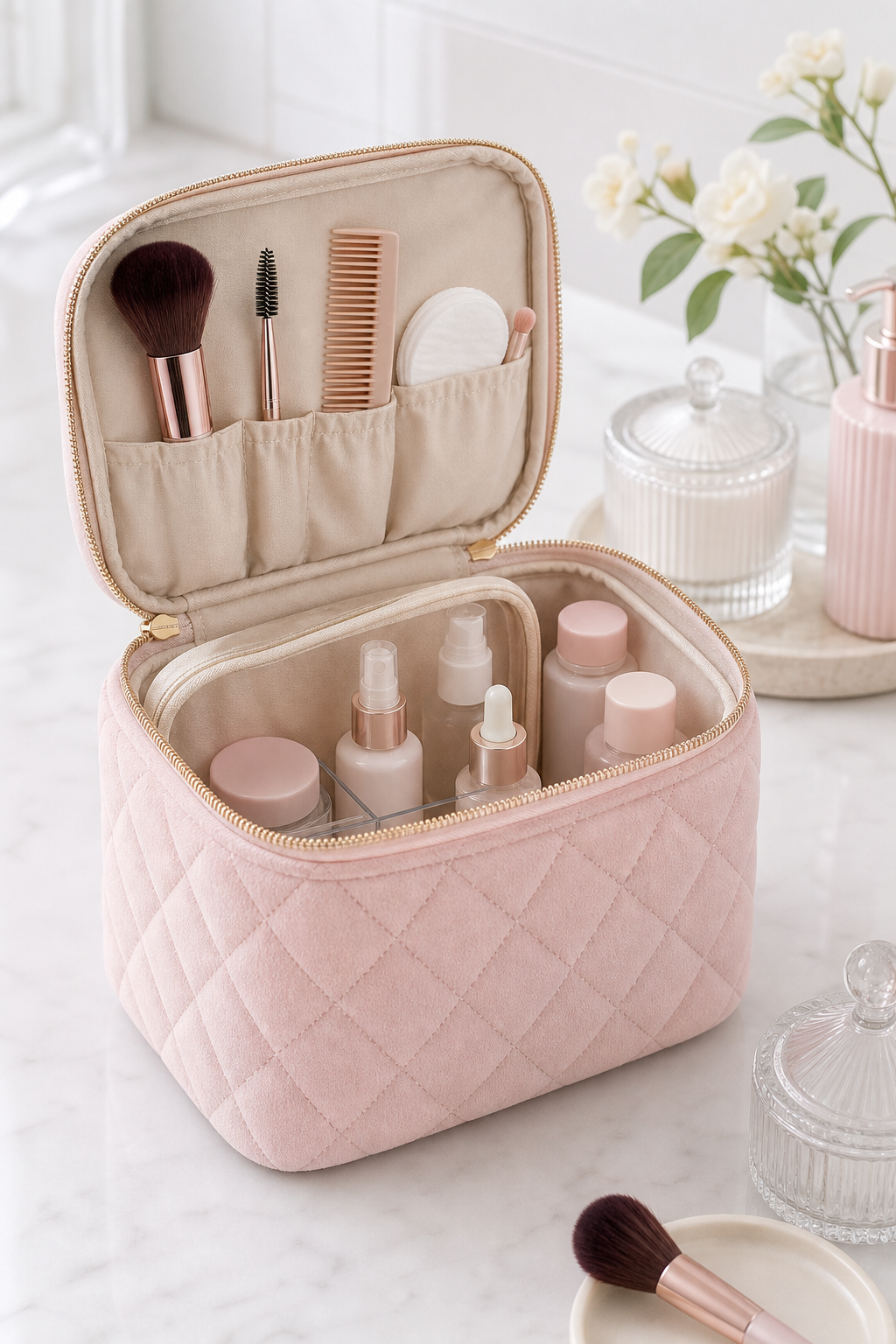 Clean Beauty Storage Pouch
